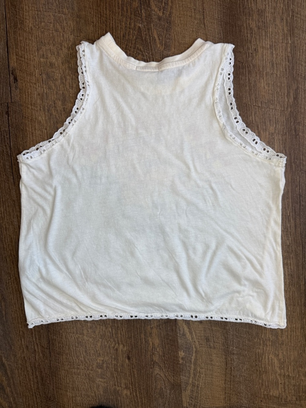 Forever 21 Girls White Graphic Tank with Rainbow Van Halen 1982 Lion Size 13/14 - Picture 6 of 8